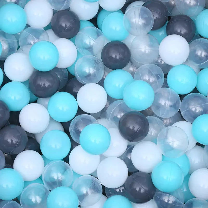100PCS Outdoor Sport Ball Colorful Soft Water Pool Ocean Wave Ball Baby Children Funny Toys Eco-Friendly Stress Air Ball ToyBall - Slobuy