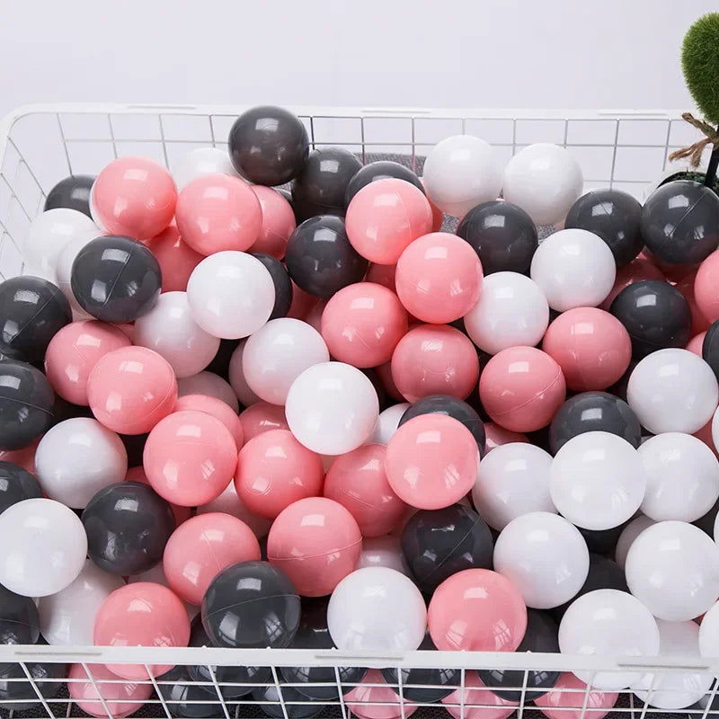 100PCS Outdoor Sport Ball Colorful Soft Water Pool Ocean Wave Ball Baby Children Funny Toys Eco-Friendly Stress Air Ball ToyBall - Slobuy