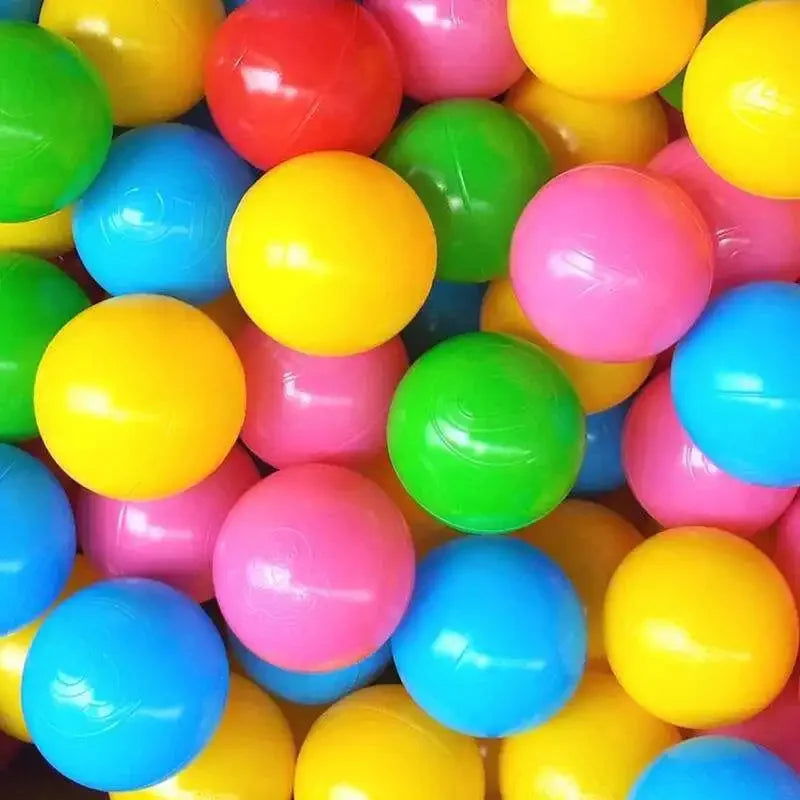 100PCS Outdoor Sport Ball Colorful Soft Water Pool Ocean Wave Ball Baby Children Funny Toys Eco-Friendly Stress Air Ball ToyBall - Slobuy