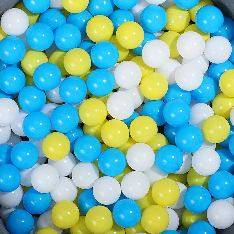 100PCS Outdoor Sport Ball Colorful Soft Water Pool Ocean Wave Ball Baby Children Funny Toys Eco-Friendly Stress Air Ball ToyBall - Slobuy