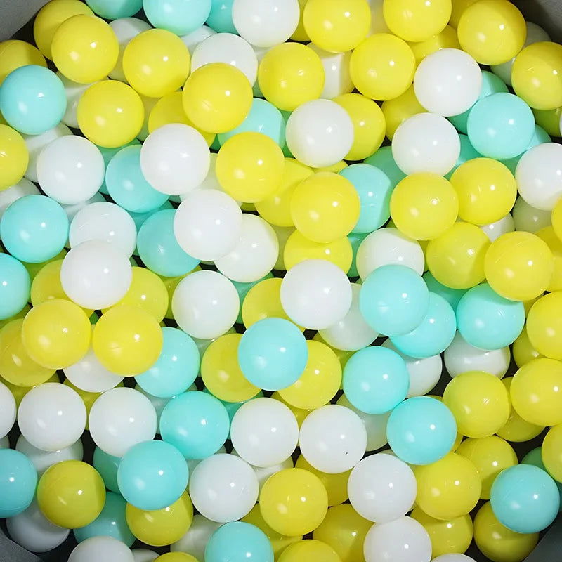 100PCS Outdoor Sport Ball Colorful Soft Water Pool Ocean Wave Ball Baby Children Funny Toys Eco-Friendly Stress Air Ball ToyBall - Slobuy