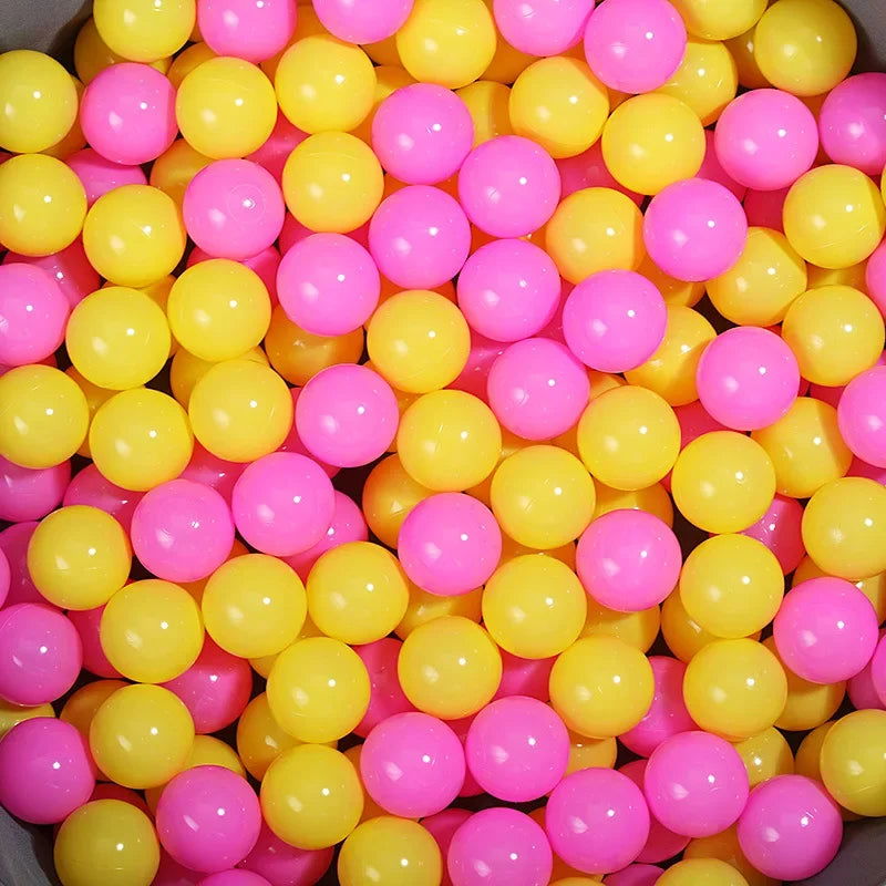 100PCS Outdoor Sport Ball Colorful Soft Water Pool Ocean Wave Ball Baby Children Funny Toys Eco-Friendly Stress Air Ball ToyBall - Slobuy