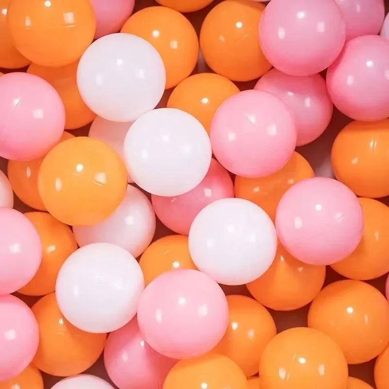 100PCS Outdoor Sport Ball Colorful Soft Water Pool Ocean Wave Ball Baby Children Funny Toys Eco-Friendly Stress Air Ball ToyBall - Slobuy