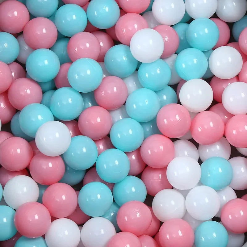 100PCS Outdoor Sport Ball Colorful Soft Water Pool Ocean Wave Ball Baby Children Funny Toys Eco-Friendly Stress Air Ball ToyBall - Slobuy