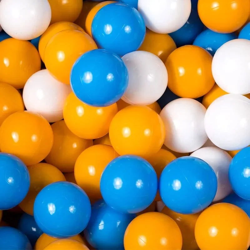 100PCS Outdoor Sport Ball Colorful Soft Water Pool Ocean Wave Ball Baby Children Funny Toys Eco-Friendly Stress Air Ball ToyBall - Slobuy