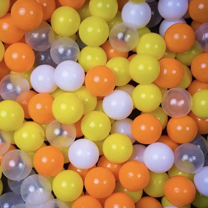 100PCS Outdoor Sport Ball Colorful Soft Water Pool Ocean Wave Ball Baby Children Funny Toys Eco-Friendly Stress Air Ball ToyBall - Slobuy