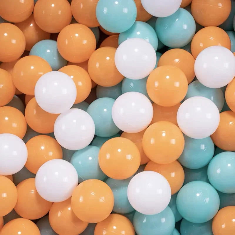 100PCS Outdoor Sport Ball Colorful Soft Water Pool Ocean Wave Ball Baby Children Funny Toys Eco-Friendly Stress Air Ball ToyBall - Slobuy