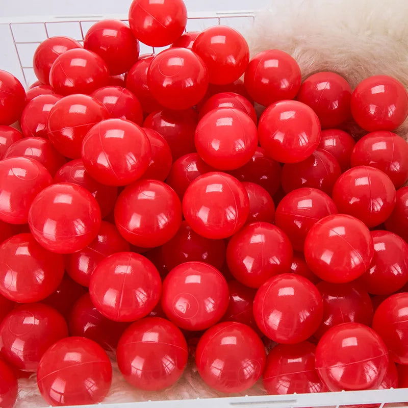 100PCS Outdoor Sport Ball Colorful Soft Water Pool Ocean Wave Ball Baby Children Funny Toys Eco-Friendly Stress Air Ball ToyBall - Slobuy