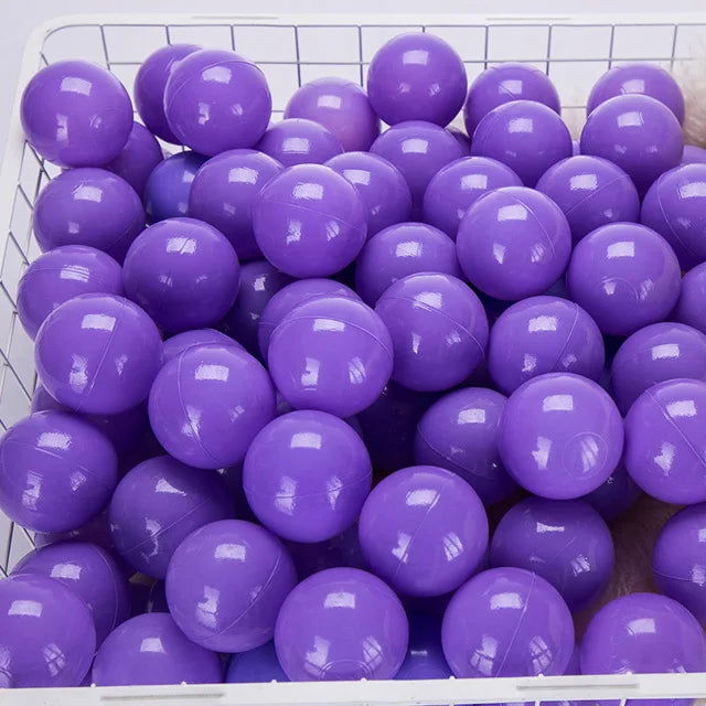 100PCS Outdoor Sport Ball Colorful Soft Water Pool Ocean Wave Ball Baby Children Funny Toys Eco-Friendly Stress Air Ball ToyBall - Slobuy