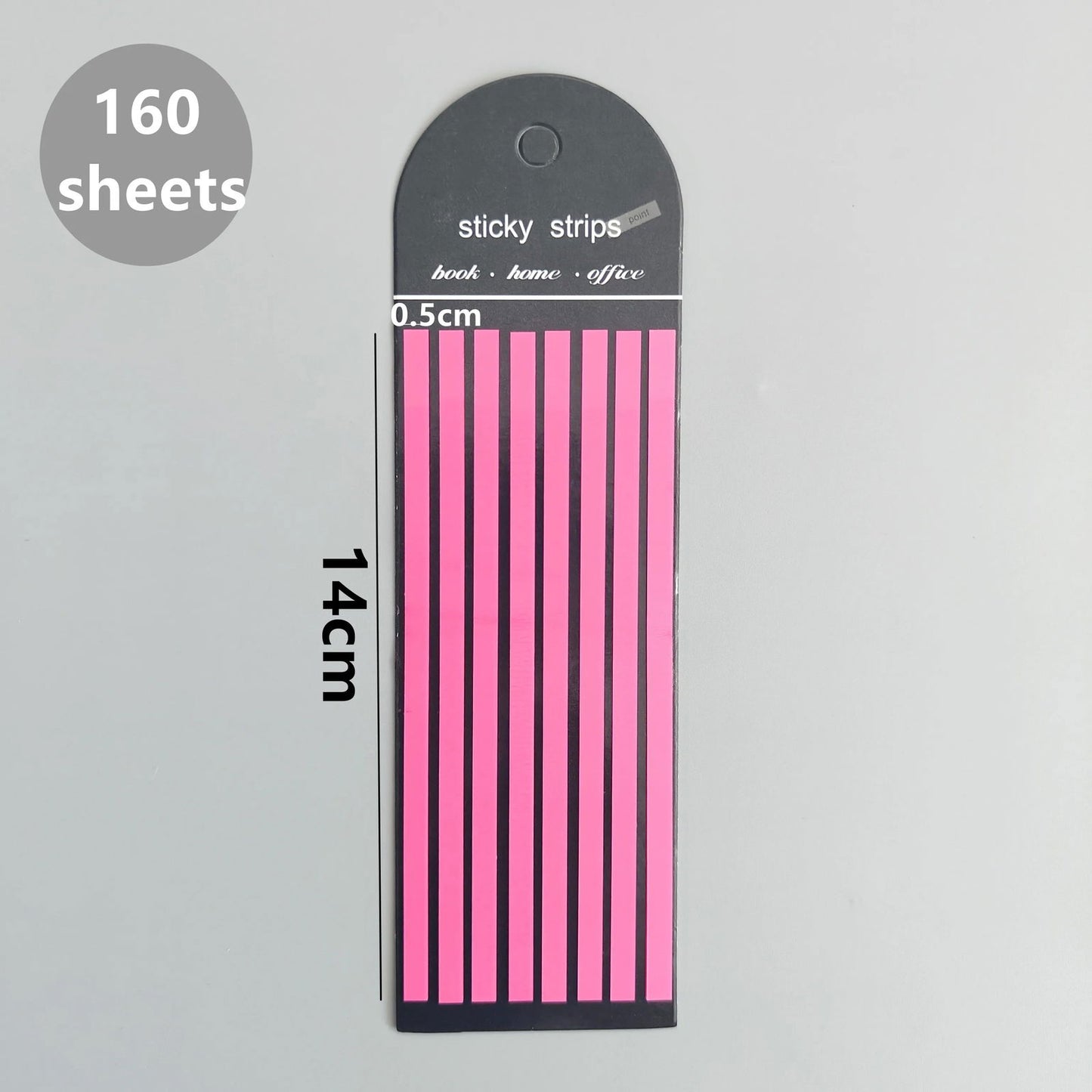 160 Sheets Transparent Sticky Notes Self-Adhesive Reading Annotation for Books Notepad Bookmarks Memo Pad Index Tabs - Slobuy