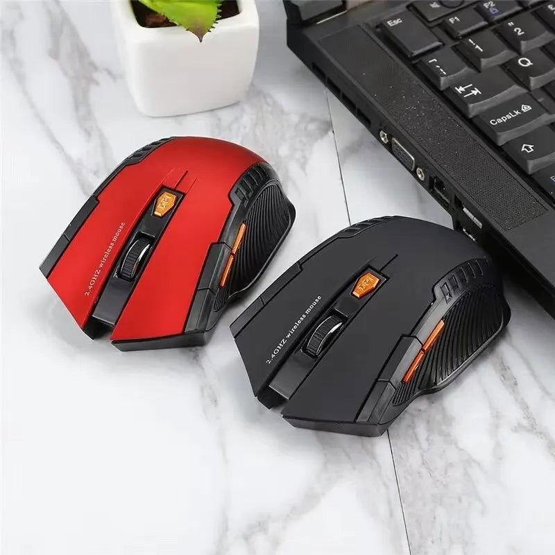 2.4GHz Wireless Mouse Optical Mice with USB Receiver Gamer 1600DPI 6 Buttons Mouse For Computer PC Laptop Accessories - Slobuy