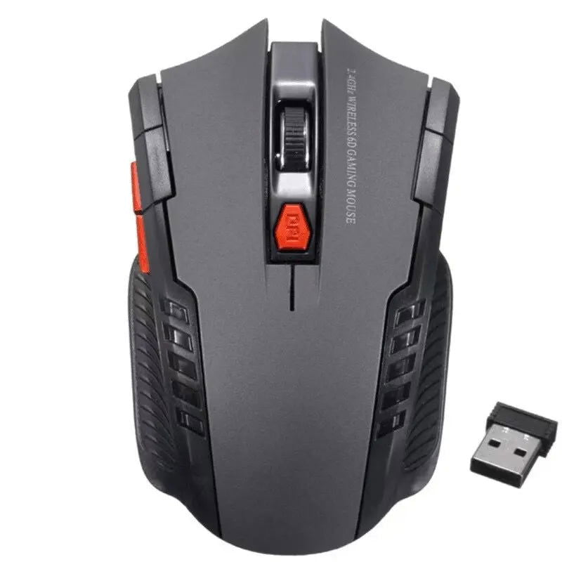 2.4GHz Wireless Mouse Optical Mice with USB Receiver Gamer 1600DPI 6 Buttons Mouse For Computer PC Laptop Accessories - Slobuy