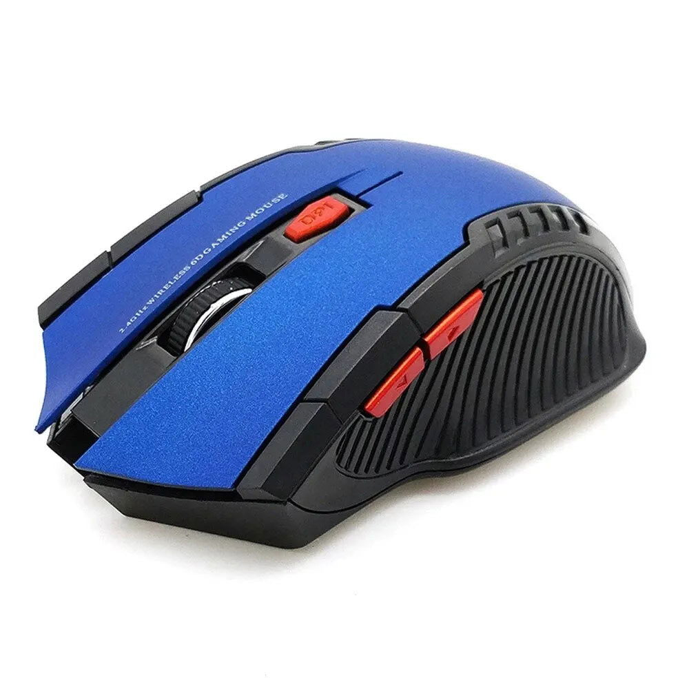 2.4GHz Wireless Mouse Optical Mice with USB Receiver Gamer 1600DPI 6 Buttons Mouse For Computer PC Laptop Accessories - Slobuy
