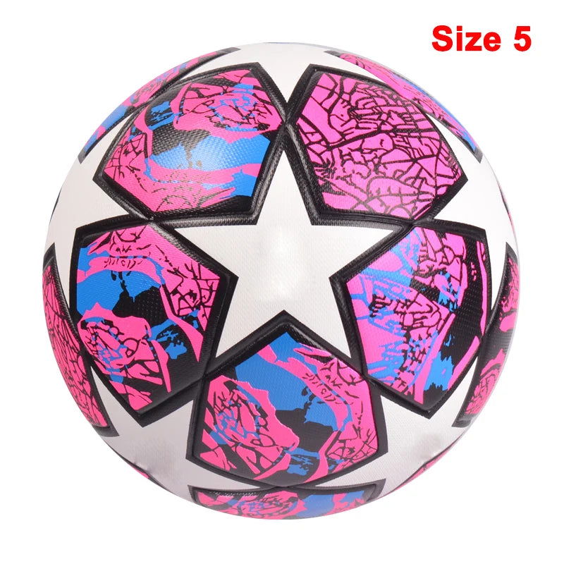 2023 Soccer Ball Official Size 5 Size 4 High Quality PU Material Outdoor Match League Football Training Seamless bola de futebol - Slobuy