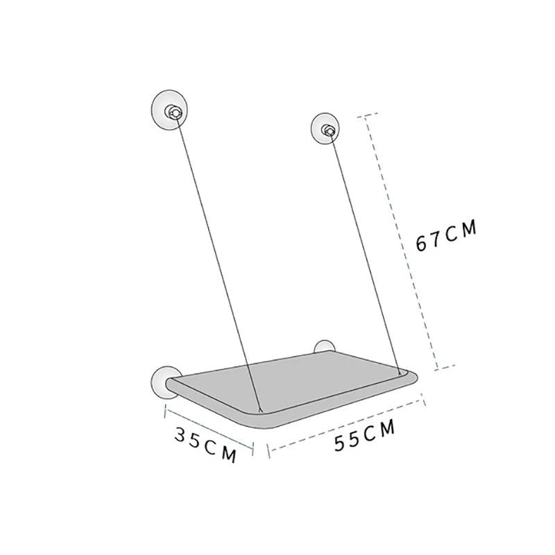 20KG Pet Cat Hammock Hanging Cat Bed Bearing Comfortable Cat Sunny Window Seat Mount Kitten Climbing Frame Pet Accessories - Slobuy