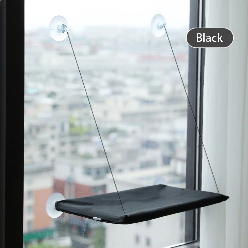 20KG Pet Cat Hammock Hanging Cat Bed Bearing Comfortable Cat Sunny Window Seat Mount Kitten Climbing Frame Pet Accessories - Slobuy