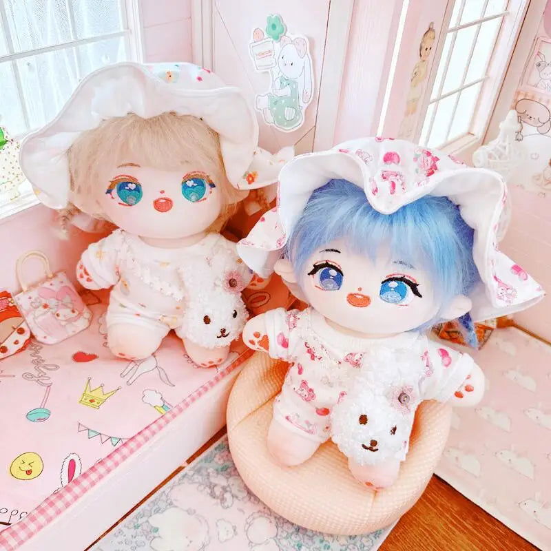 20cm IDol Doll Plush Cotton Star Dolls Kawaii Stuffed Baby Plushies No Attributes Dolls Toys Fans Collection Children Gifts - Slobuy