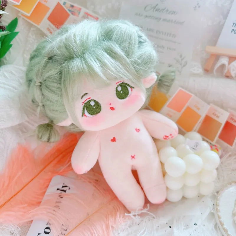 20cm IDol Doll Plush Cotton Star Dolls Kawaii Stuffed Baby Plushies No Attributes Dolls Toys Fans Collection Children Gifts - Slobuy