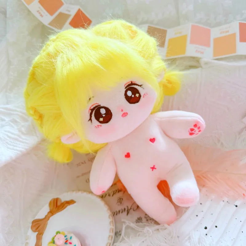 20cm IDol Doll Plush Cotton Star Dolls Kawaii Stuffed Baby Plushies No Attributes Dolls Toys Fans Collection Children Gifts - Slobuy