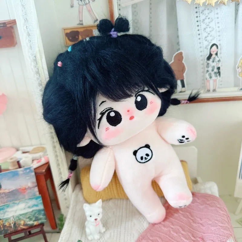 20cm IDol Doll Plush Cotton Star Dolls Kawaii Stuffed Baby Plushies No Attributes Dolls Toys Fans Collection Children Gifts - Slobuy