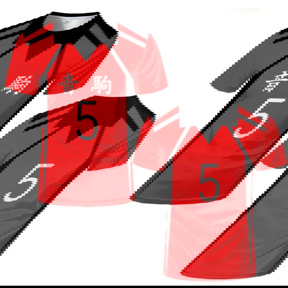 3D printed Women Men T-shirt Japan Sea Ball Karasono Volleyball Club uniform jersey Clothes Summer Haikyuu Short Sleeve Tops - Slobuy