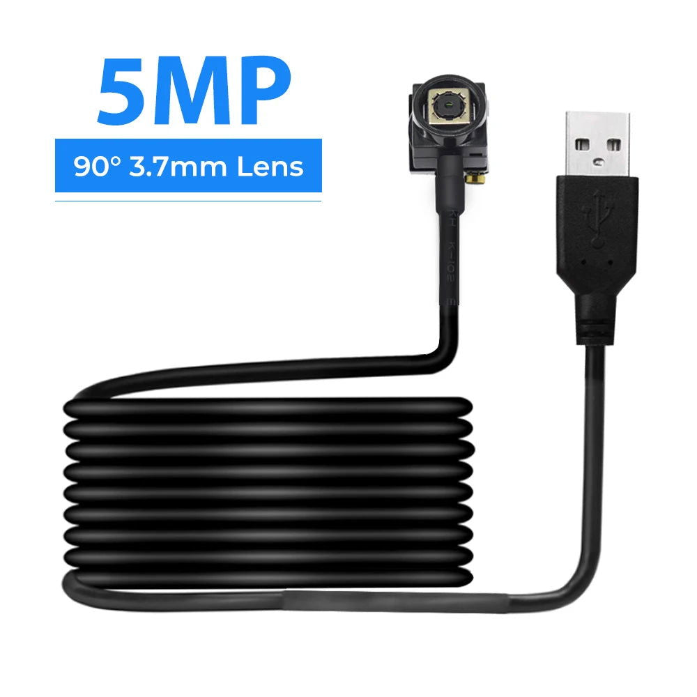 5MP Webcam Mini Camera for Laptop USB Camera Video Cam Web Camera for computer 1080P Auto Focus Full HD Surveillance Webcams - Slobuy