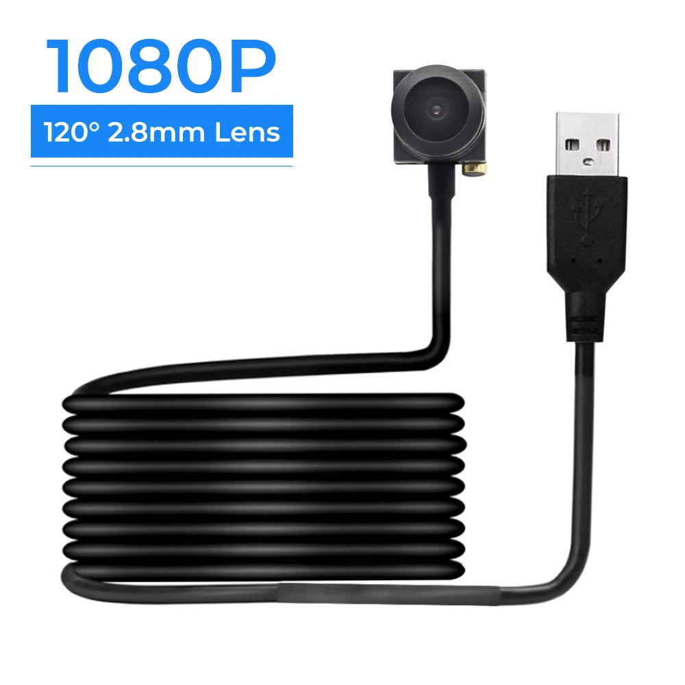5MP Webcam Mini Camera for Laptop USB Camera Video Cam Web Camera for computer 1080P Auto Focus Full HD Surveillance Webcams - Slobuy