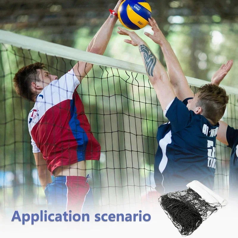 950cm Professional Volleyball Net Beach Match Competition Sport Training Standard Easy Setup Outdoor Tennis Mesh Net Exercise - Slobuy
