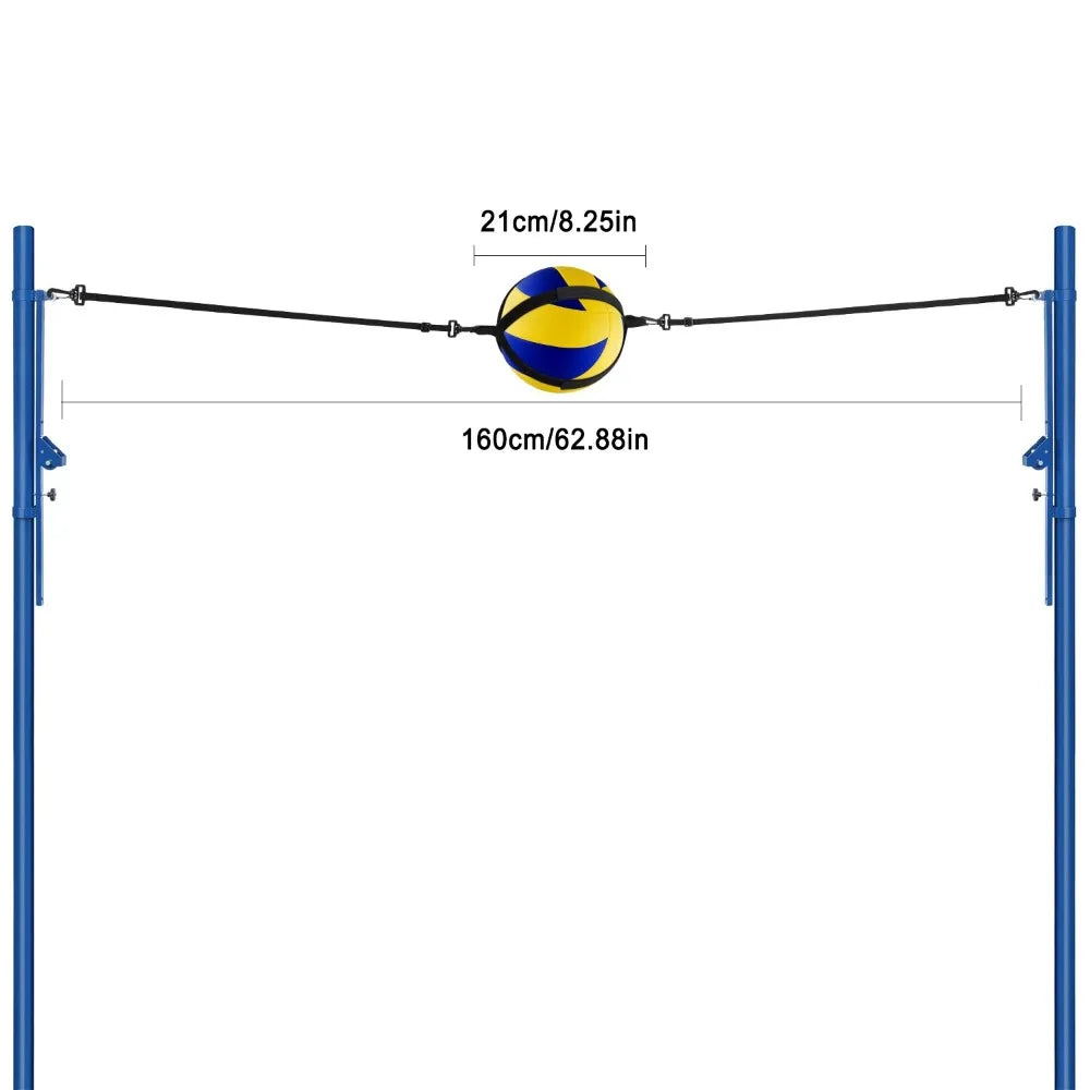Adjustable Volleyball Training Equipment Aid Volleyball Trainer Elastic Belt for Beginners Setting Improves Serving Playing - Slobuy
