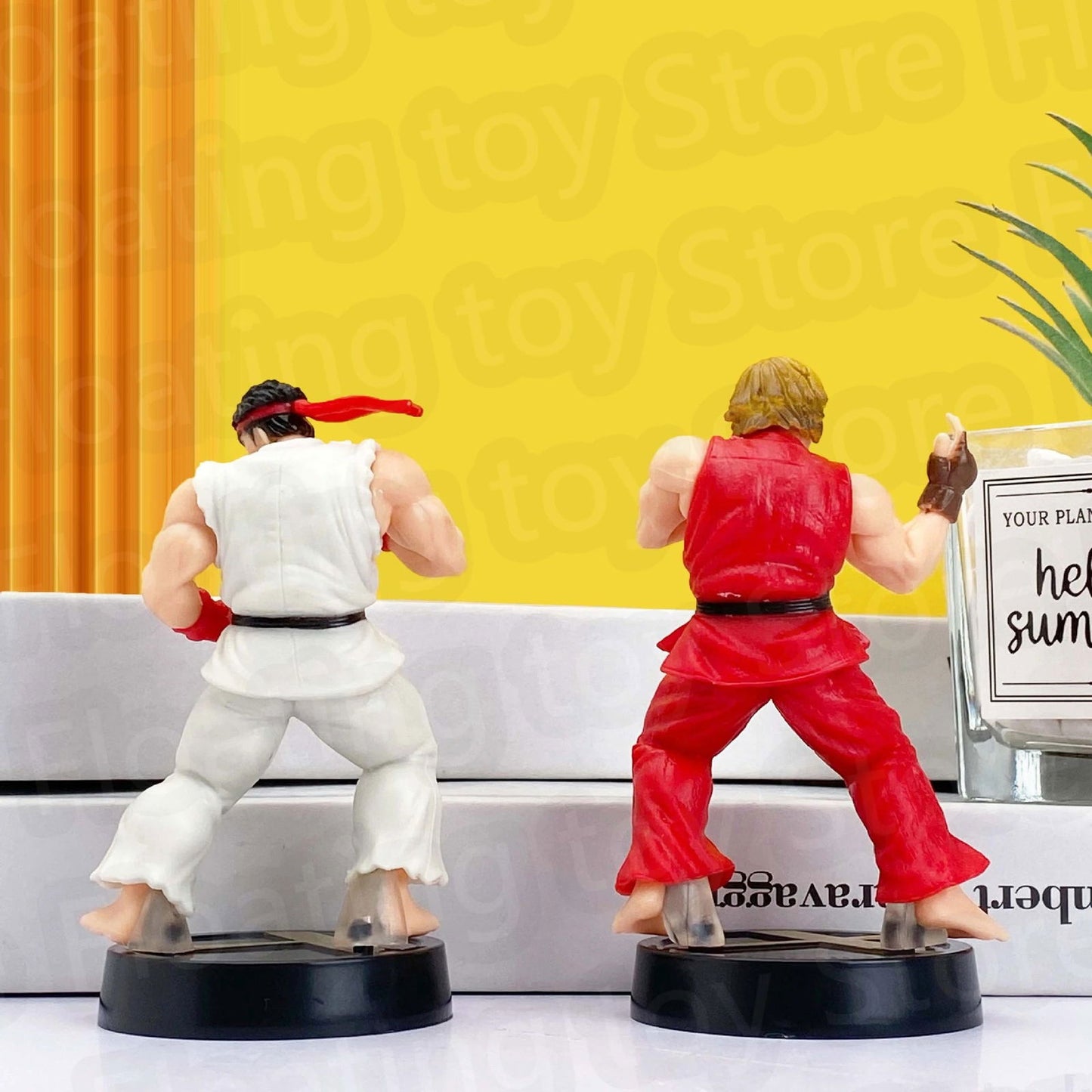 Anime Street Fighter Fighting Game Action Figure Ken Masters Hoshi Ryu PVC Kawaii Toys Dolls Room Decor Birthday Gift For Boys - Slobuy