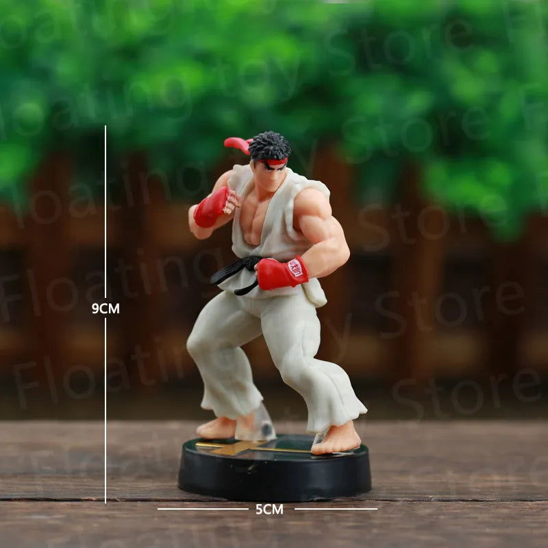 Anime Street Fighter Fighting Game Action Figure Ken Masters Hoshi Ryu PVC Kawaii Toys Dolls Room Decor Birthday Gift For Boys - Slobuy