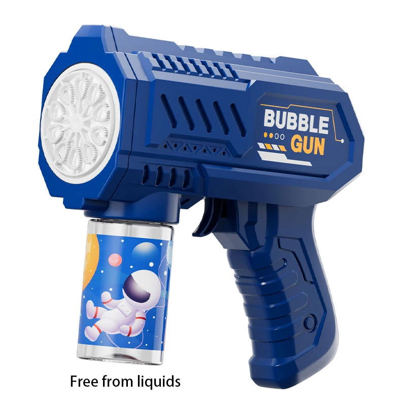 Astronaut Electric Bubble Gun Kids Toy Bubbles Machine Automatic Soap Blower with Light Summer Outdoor Party Games Children Gift - Slobuy