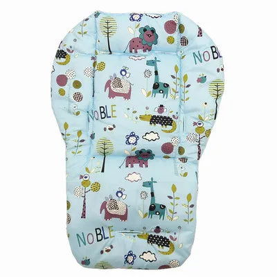 Baby Kids Highchair Cushion Pad Mat Booster Seats Cushion Pad Mat Feeding Chair Cushi on Pad Stroller Cushion Mat Cotton fabric - Slobuy
