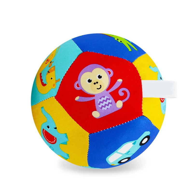 Baby Toys 0 6 12 Months Cute Stuffed Animals Baby Rattle Socks Wrist Baby Rattles Newborn Toys Make Sounds Games For Babies - Slobuy