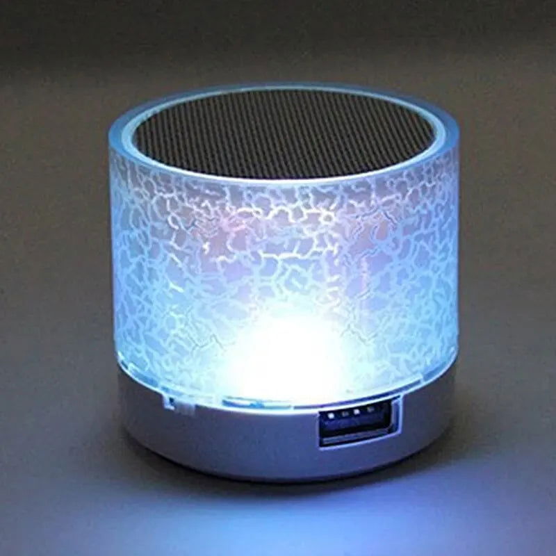 Bluetooth Mini Speaker Wireless Speaker Colorful LED TF Card USB Subwoofer Portable MP3 Music Sound Column For PC Phone - Slobuy