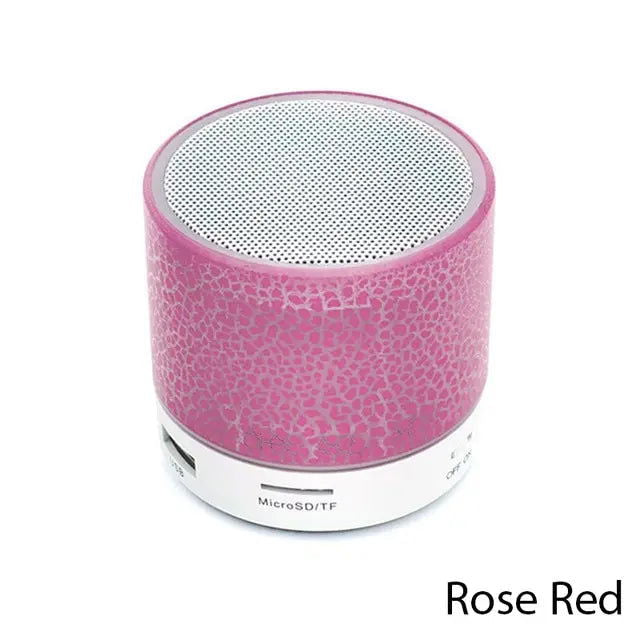 Bluetooth Mini Speaker Wireless Speaker Colorful LED TF Card USB Subwoofer Portable MP3 Music Sound Column For PC Phone - Slobuy