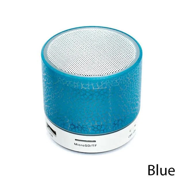 Bluetooth Mini Speaker Wireless Speaker Colorful LED TF Card USB Subwoofer Portable MP3 Music Sound Column For PC Phone - Slobuy