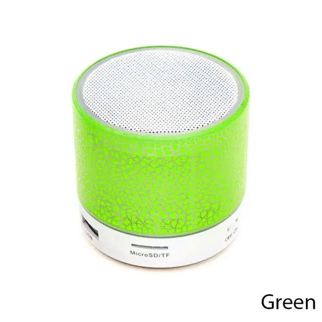 Bluetooth Mini Speaker Wireless Speaker Colorful LED TF Card USB Subwoofer Portable MP3 Music Sound Column For PC Phone - Slobuy