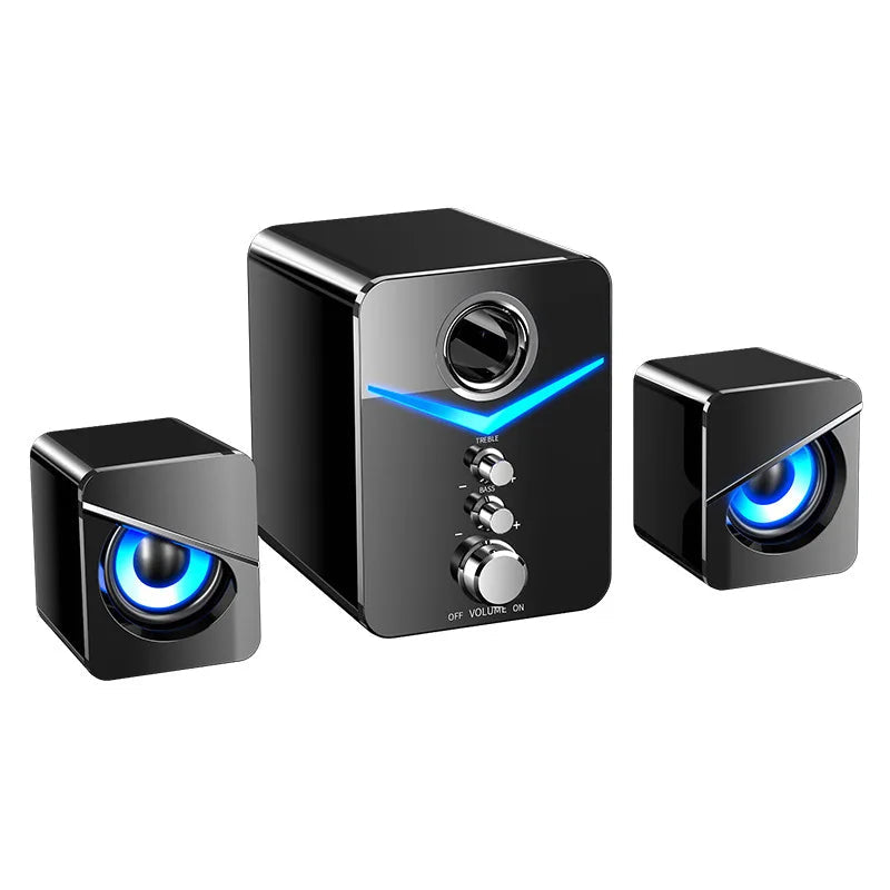 Bluetooth Speaker Home Theater Sound System Mini Speakers Desktop Computer MP3 Player Audio for PC Phone Subwoofer Multi-media - Slobuy