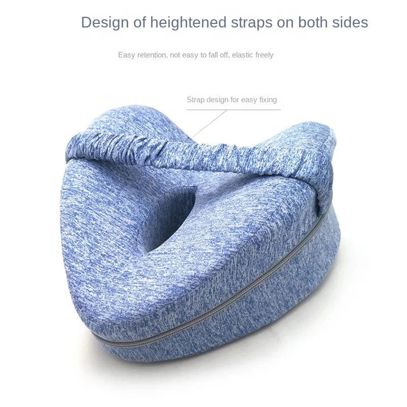 Body Memory Cotton Leg Pillow Home Foam Pillow Sleeping Orthopedic Sciatica Back Hip Joint for Pain Relief Thigh Leg Pad Cushion - Slobuy