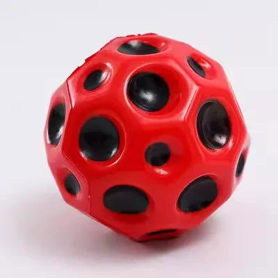 Bouncy Balls Rubber High Bouncing Balls for Kids Sensory Fidget Toys Stress Relief Hole Ball Sports Training Ball Outdoor Games - Slobuy