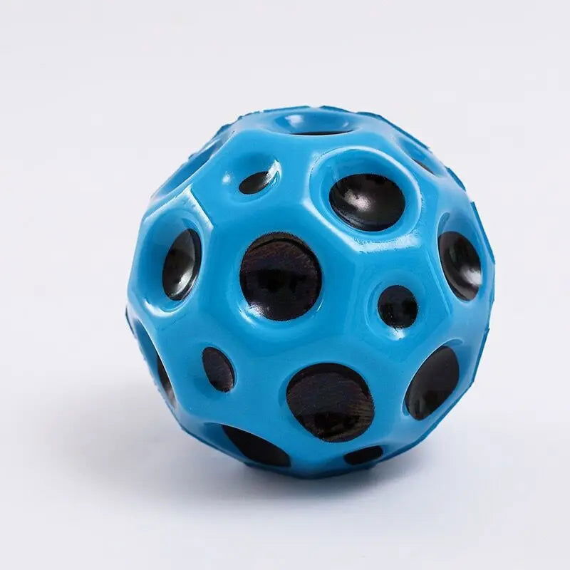 Bouncy Balls Rubber High Bouncing Balls for Kids Sensory Fidget Toys Stress Relief Hole Ball Sports Training Ball Outdoor Games - Slobuy
