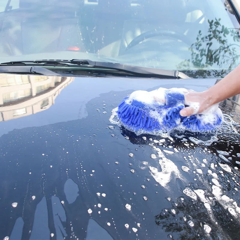 Car Wash Microfiber Car Washer Sponge Cleaning Car Care Detailing Brushes Washing Towel Auto Gloves Styling Accessories Gadget - Slobuy