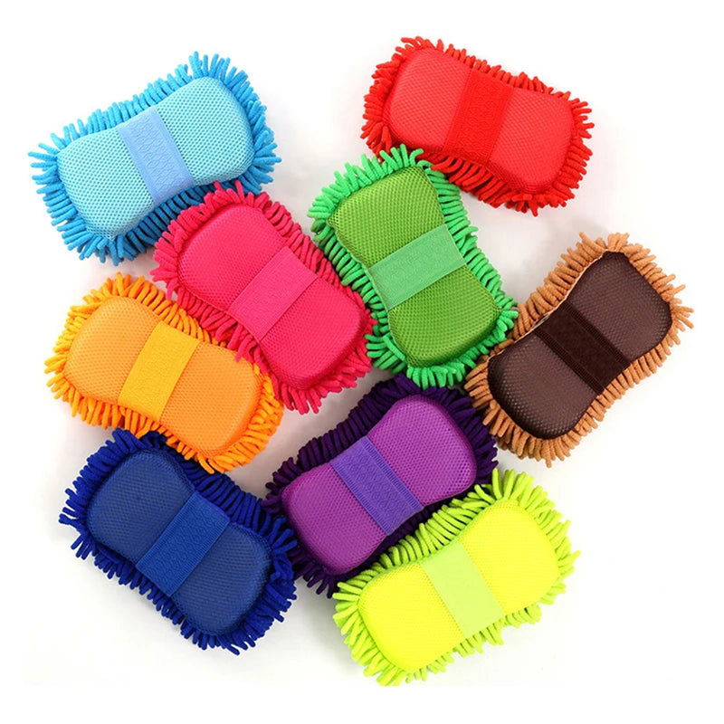 Car Wash Microfiber Car Washer Sponge Cleaning Car Care Detailing Brushes Washing Towel Auto Gloves Styling Accessories Gadget - Slobuy