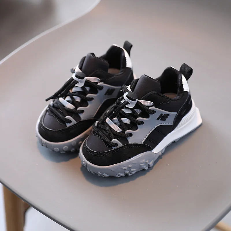 Children Spring Autumn Sneakers Boys Breathable Comfortable Running Shoes Girls Fashion Sports Casual Sneakers Baby Soft Shoes - Slobuy