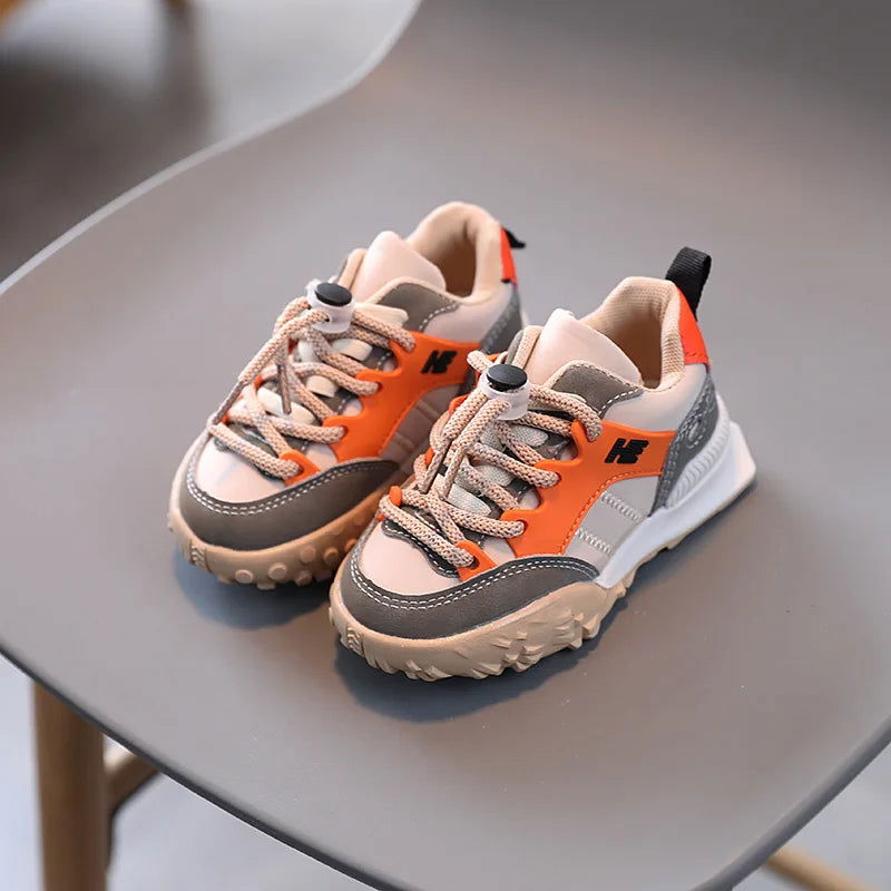 Children Spring Autumn Sneakers Boys Breathable Comfortable Running Shoes Girls Fashion Sports Casual Sneakers Baby Soft Shoes - Slobuy