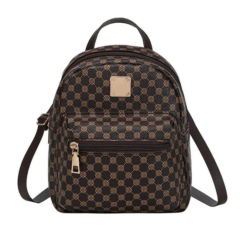Classic Women Backpack Fashion School Bags Female Daily Shopping Girl Backpacks Schoolbags - Slobuy