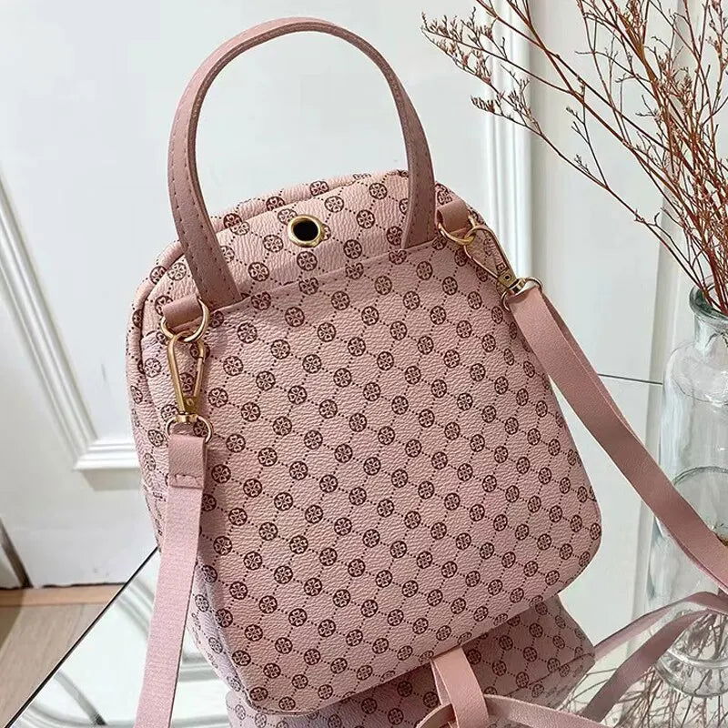 Classic Women Backpack Fashion School Bags Female Daily Shopping Girl Backpacks Schoolbags - Slobuy