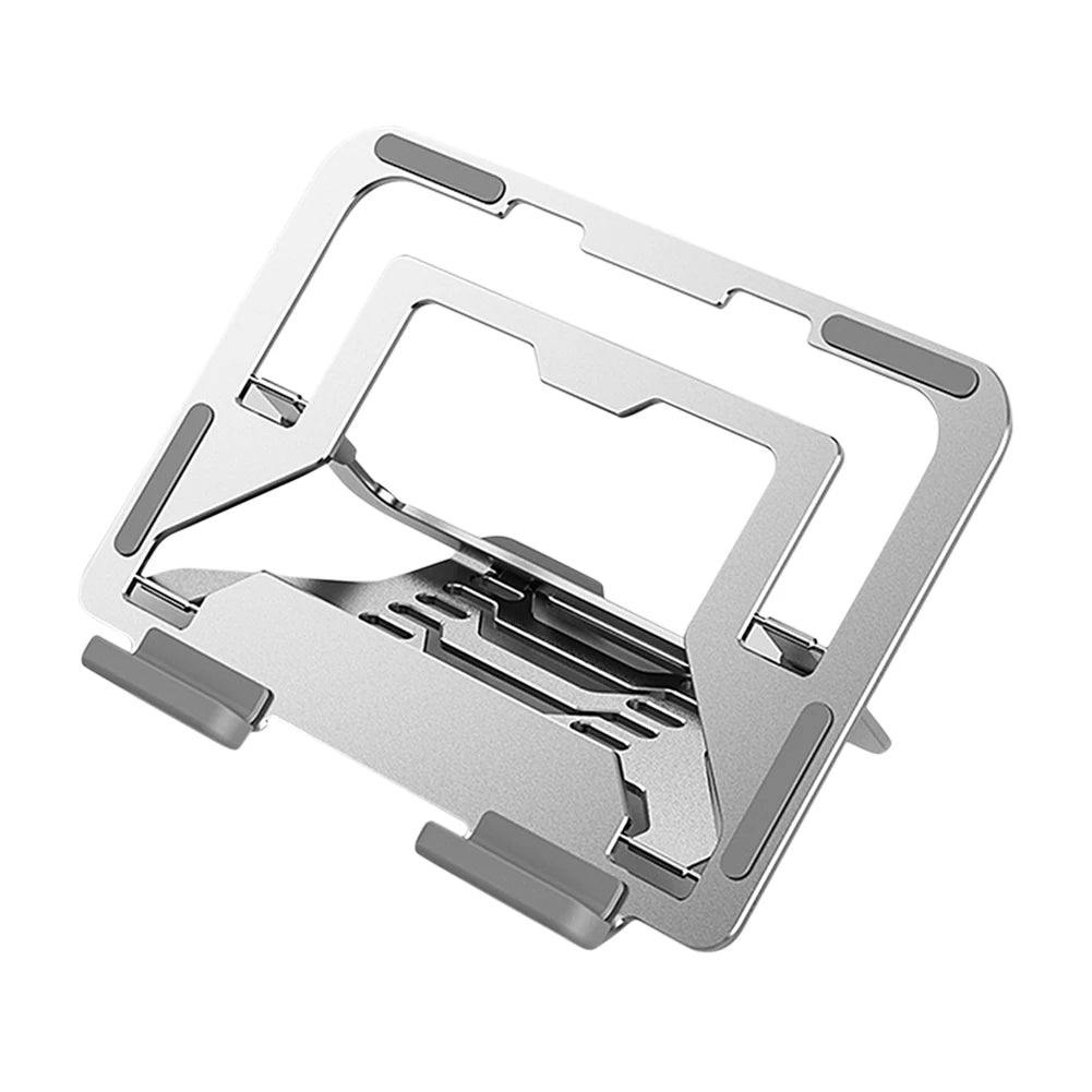 Desktop Tablet Holder Portable Foldable Desktop Holder Universal Adjustable Accessories for Watching Videos Playing Games - Slobuy