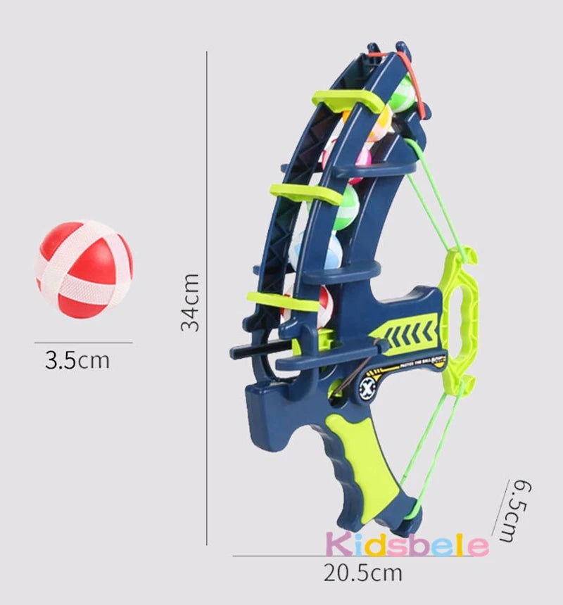 Dinosaur Sticky Ball Bow Target Dartboard Elephant Educational Toy Kids Slingshot Play Arrow Toy Set Children Outdoor Game Toys - Slobuy